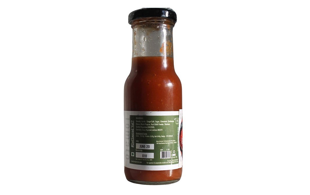 Bengamese Tomato Garlic Sauce    Glass Bottle  200 grams